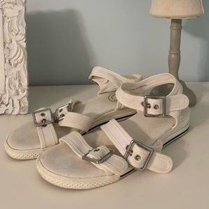 Marc Jacobs white sandals size 37
